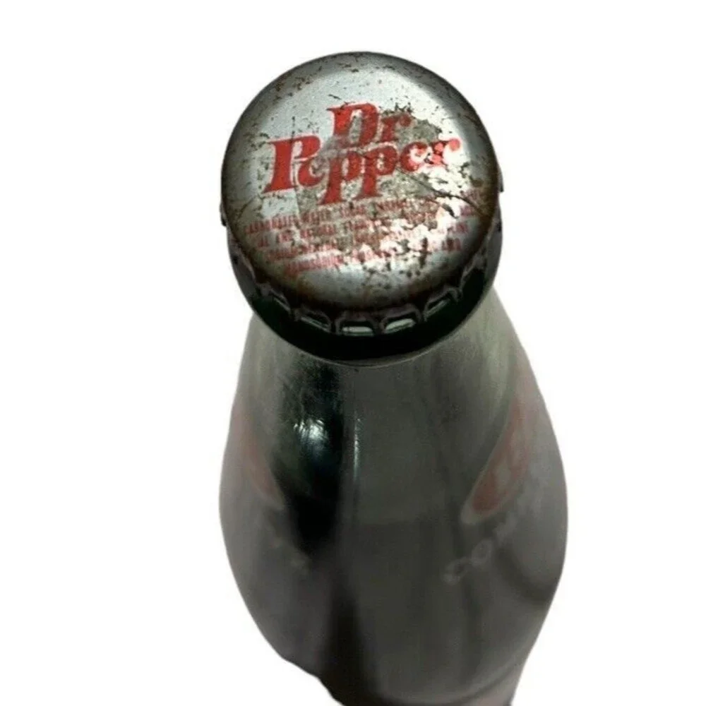 Vintage Dr Pepper Bottle Farmfest 76 Lake Crystal Minnesota Filled With Lid